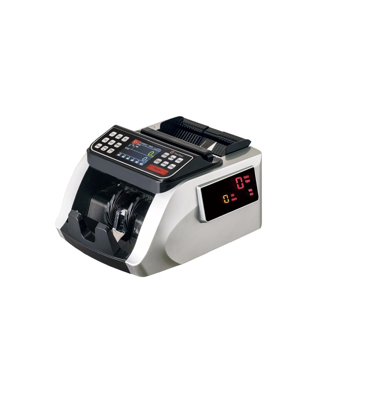 PLUS SİLVER Yeni Nesil Para Sayma Makinesi - Güvenilir, Hızlı ve Kapsamlı TL & Euro Kontrolü!